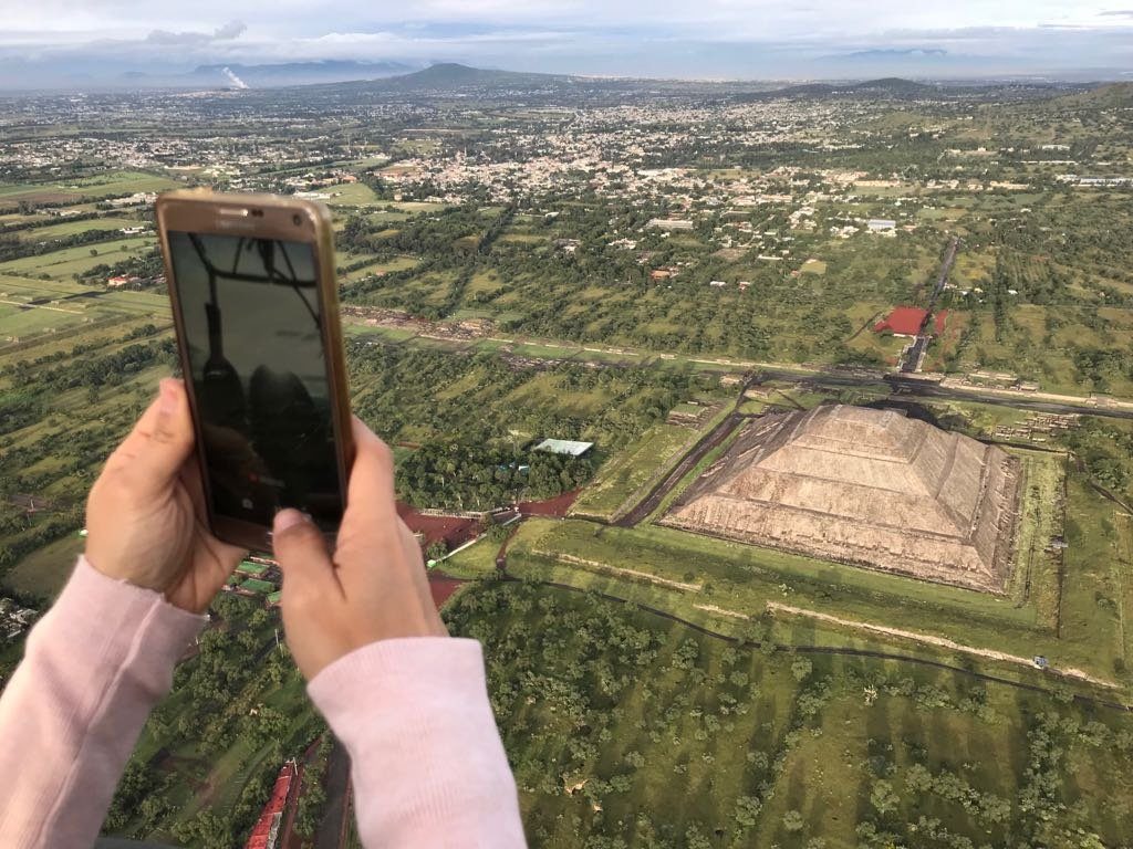 viajar en globo aerostatico